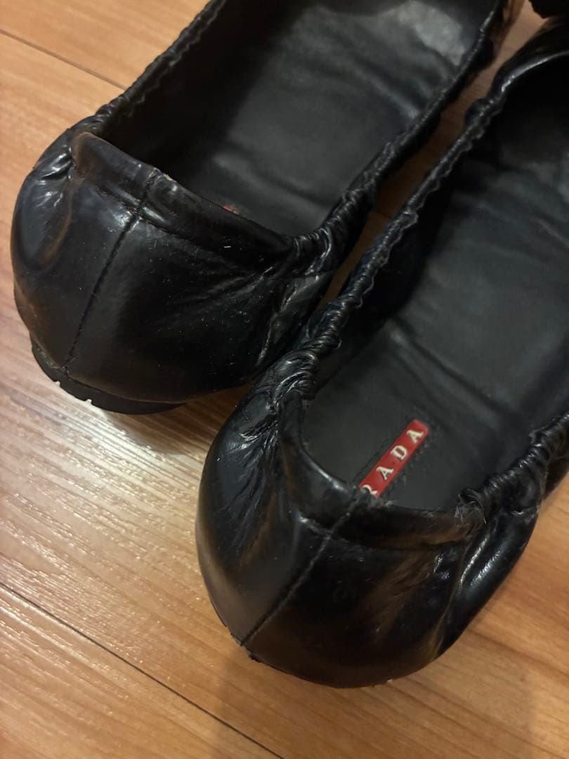 PRADA フラットシューズ　バレエ　36