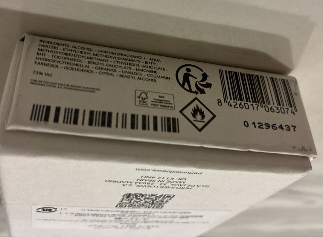 LOEWE001WOMANオードゥパルファン50ML