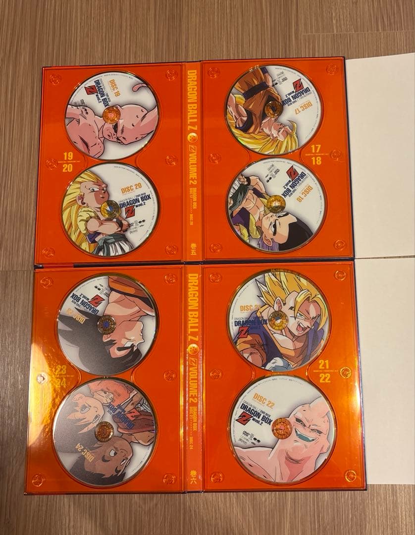 【セット】DRAGON BALL Z DVD-BOX VOL.1 VOL.2