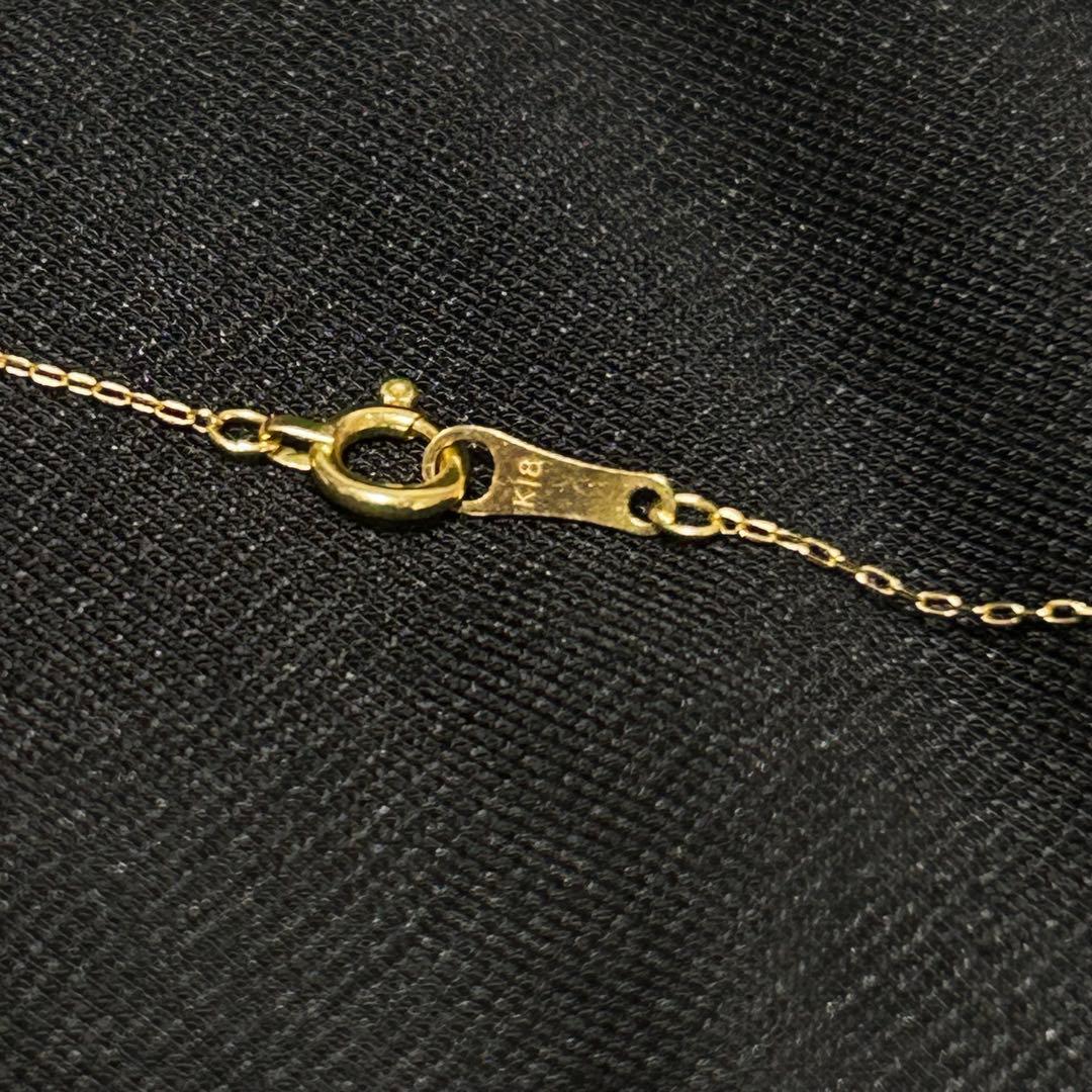 美品✨ K18 YG イエローゴールド H&Cダイヤ ハート＆キューピッド