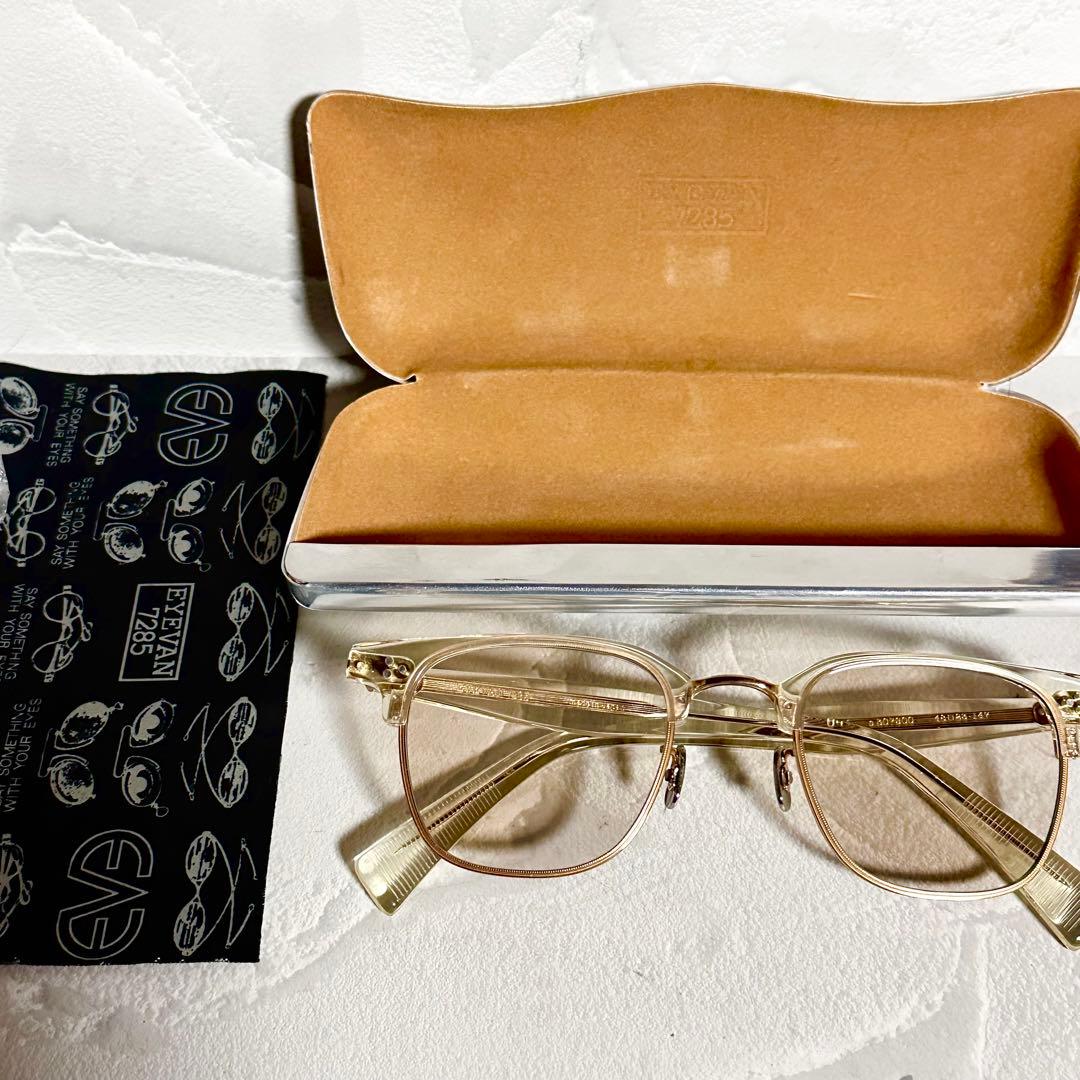 【稀少極美品】 EYEVAN7285 644 307900 付属品付き　レア