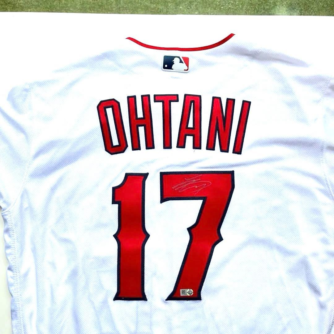 大谷翔平サイン入りANGELS OHTANI 17 ユニフォーム