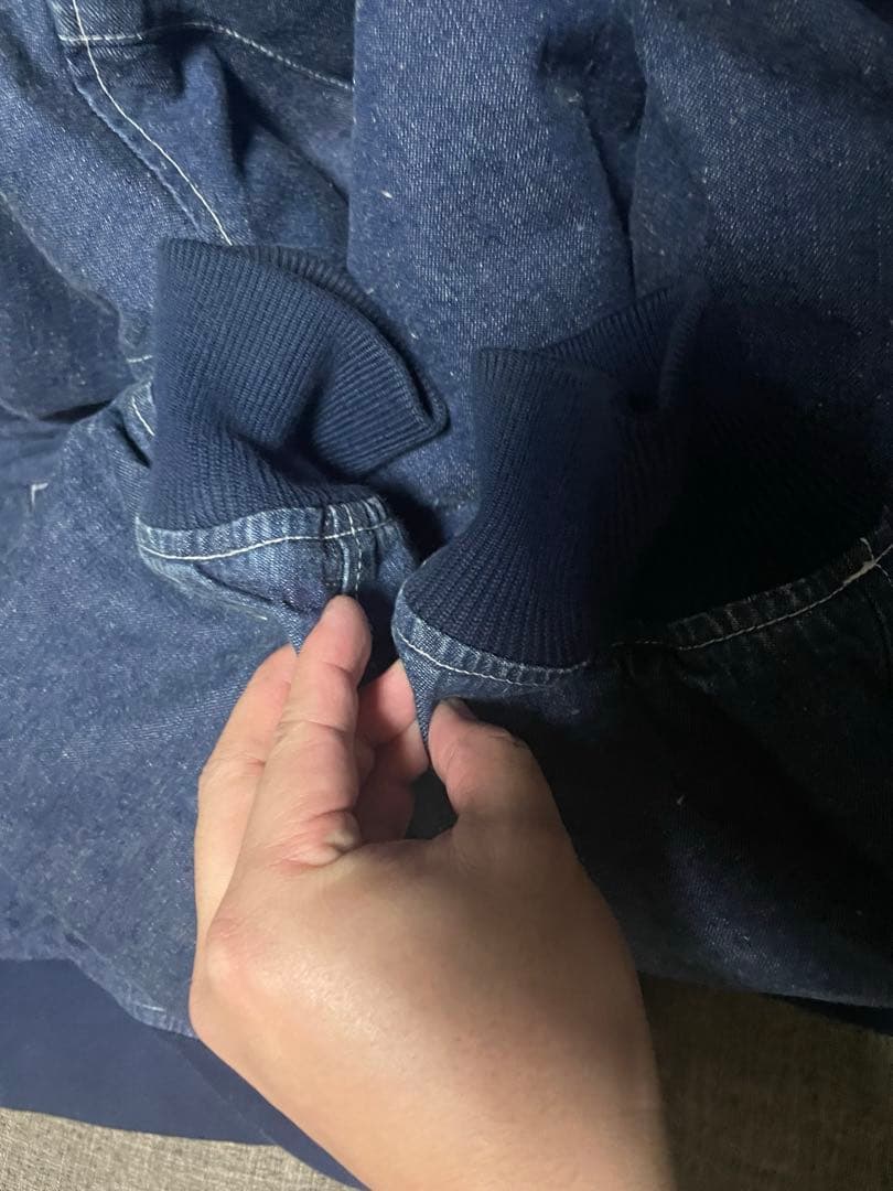 テンダーロイン ma-1 denim ジャケット　インディゴ　16aw ダウン