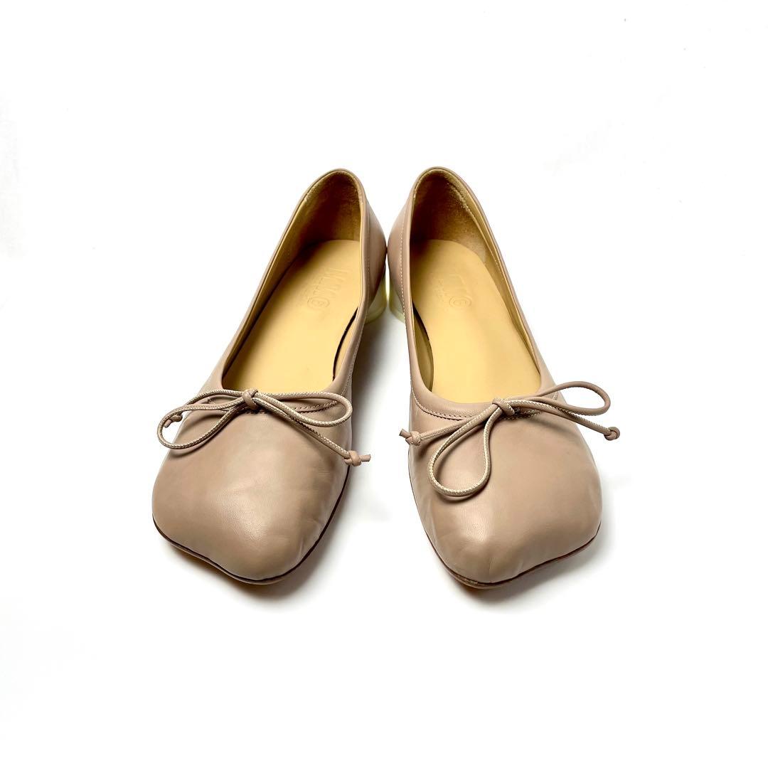 MM6 Margiela メゾンマルジェラ25.5cm フラットシューズ 美品
