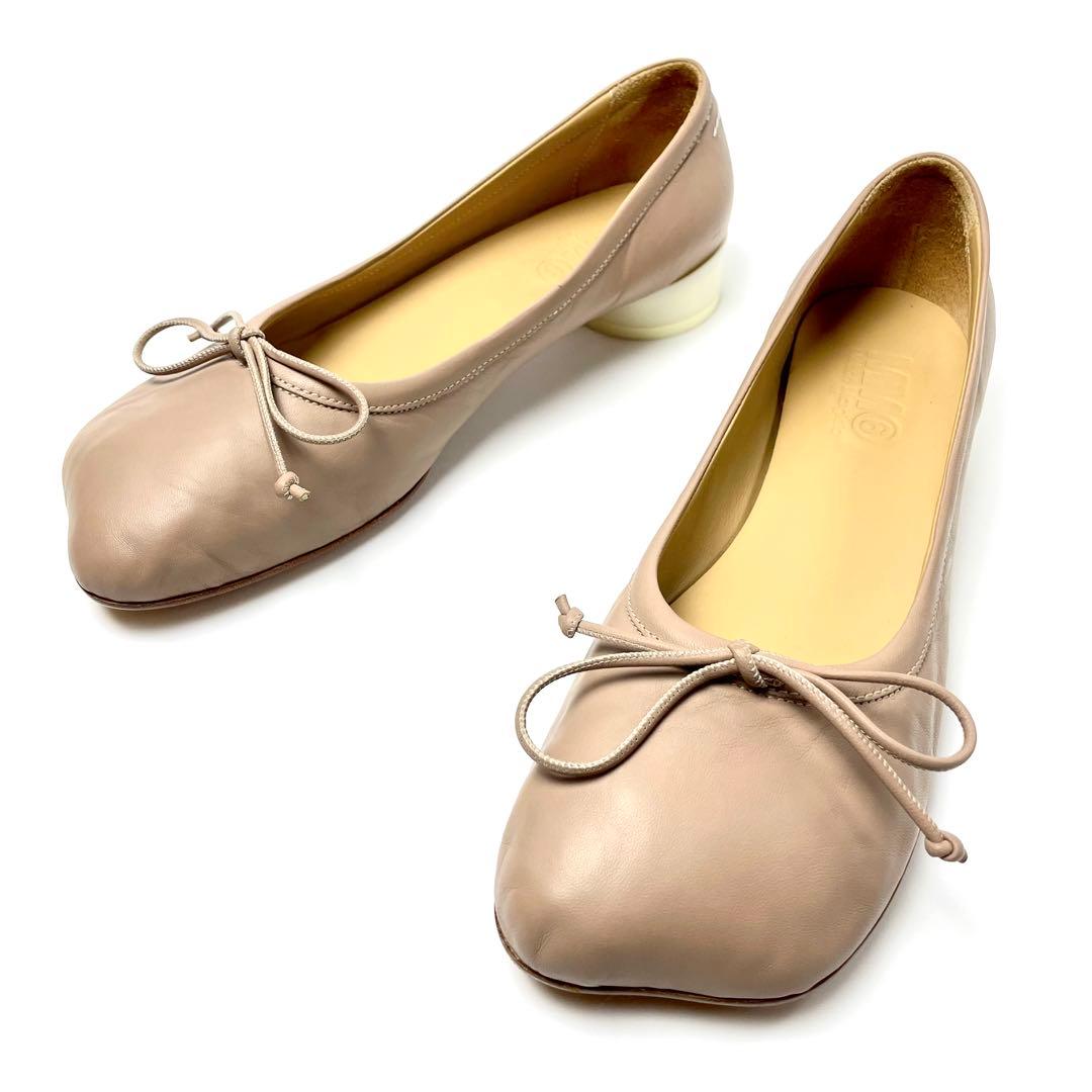 MM6 Margiela メゾンマルジェラ25.5cm フラットシューズ 美品