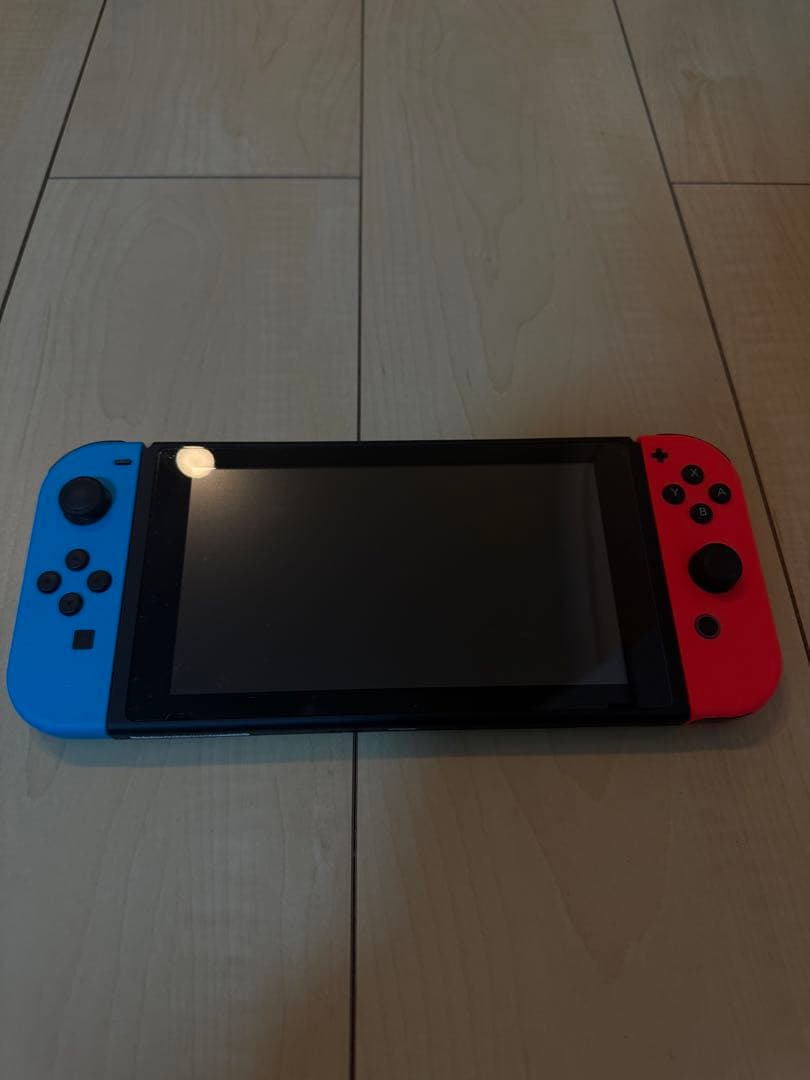 Nintendo Switch ネオンレッド/ブルー 本体 ゲーム3本付き