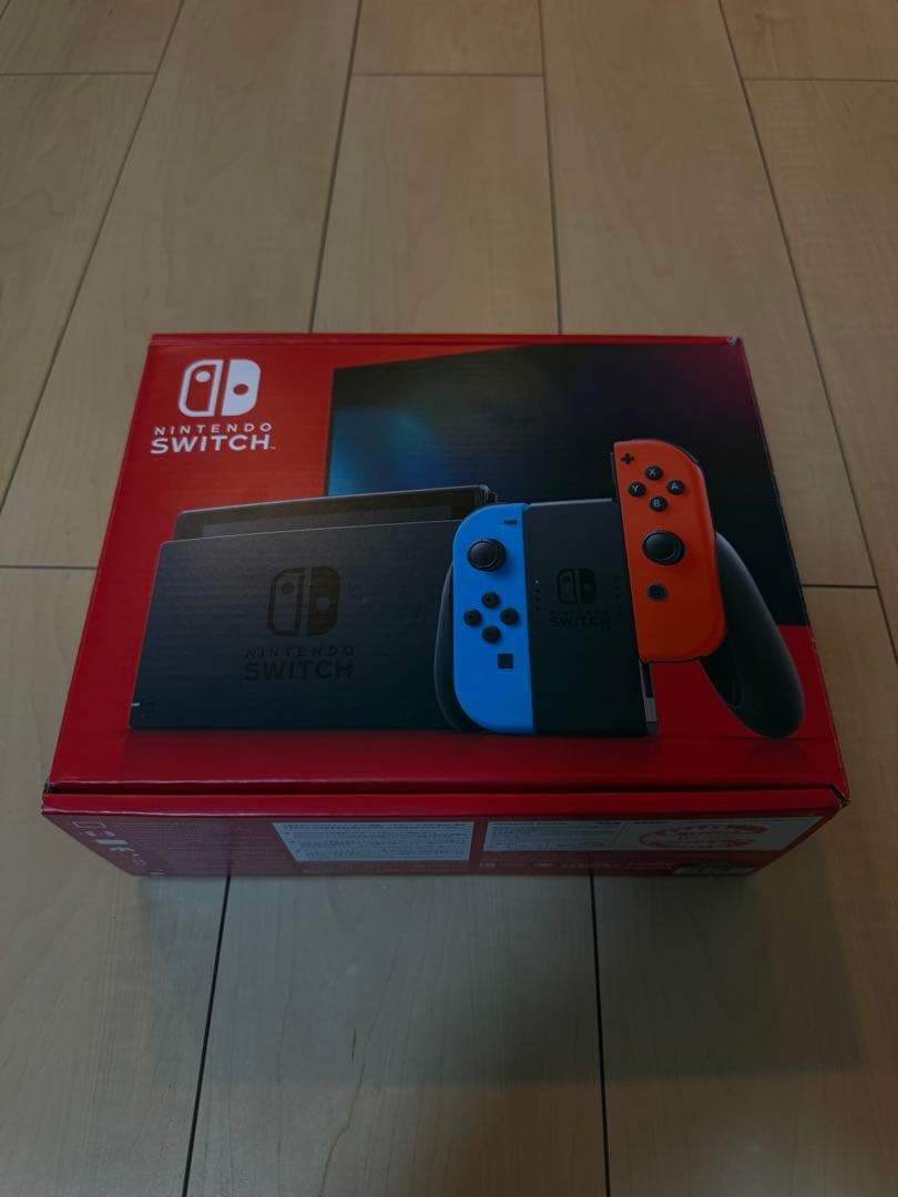 Nintendo Switch ネオンレッド/ブルー 本体 ゲーム3本付き