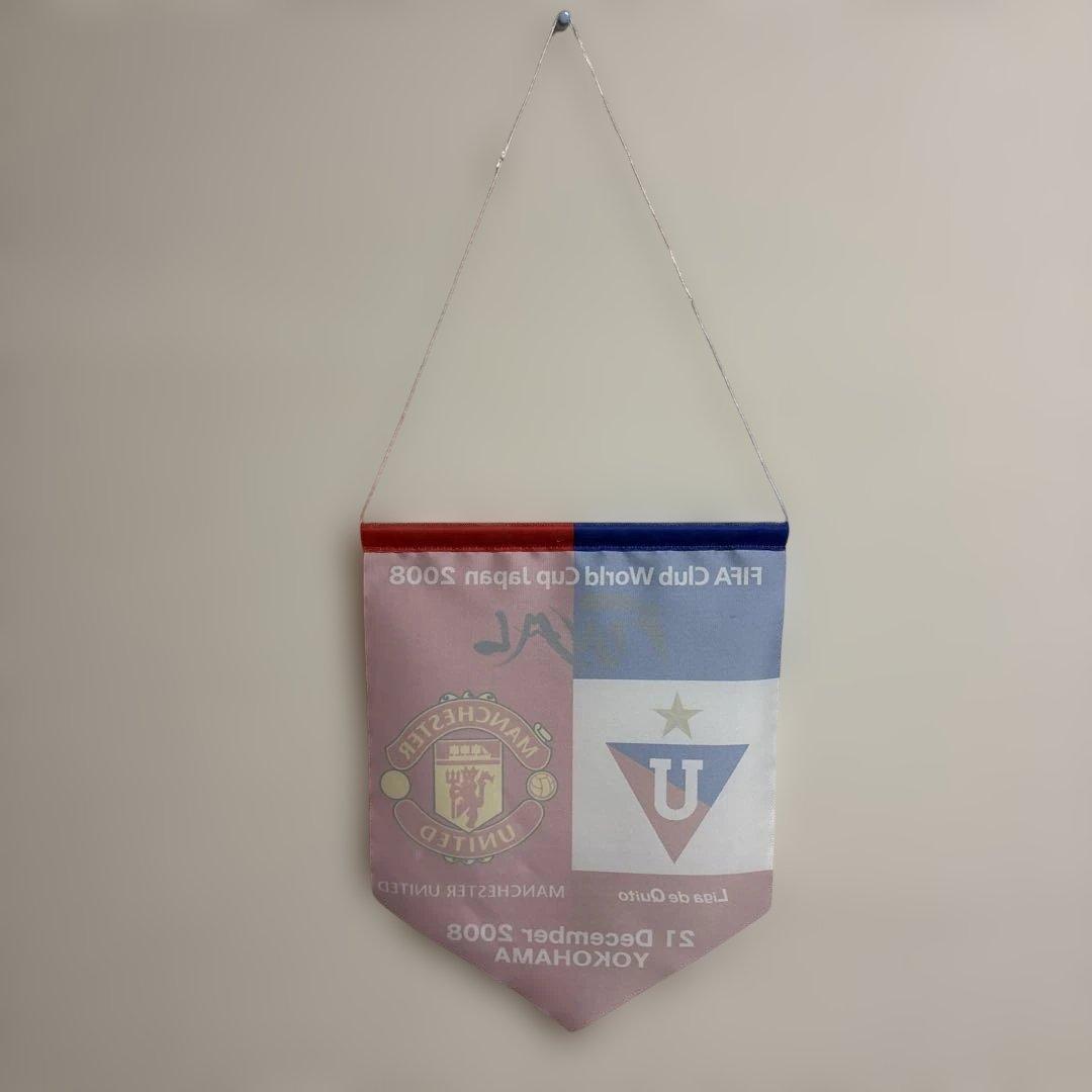 FIFAクラブワールドカップ2008ファイナル バナーマンチェスターユナイテッド