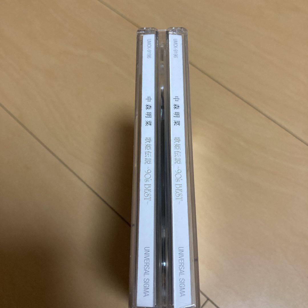 【即購入ok!!】中森明菜『歌姫伝説～90's BEST～』初回限定DVD付