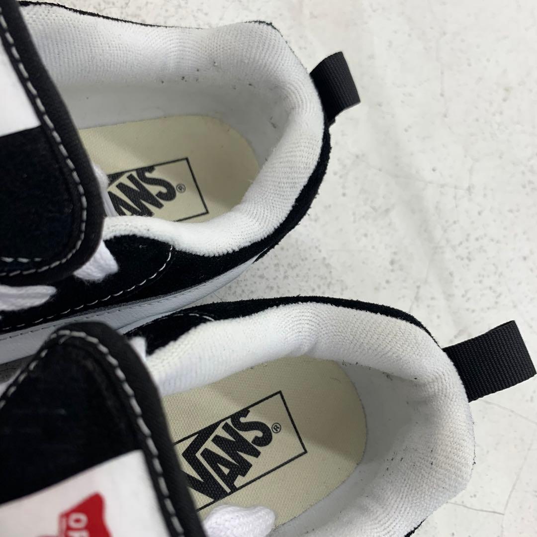 VANS KNU SKOOL Suede Black/Whiteブラックホワイト