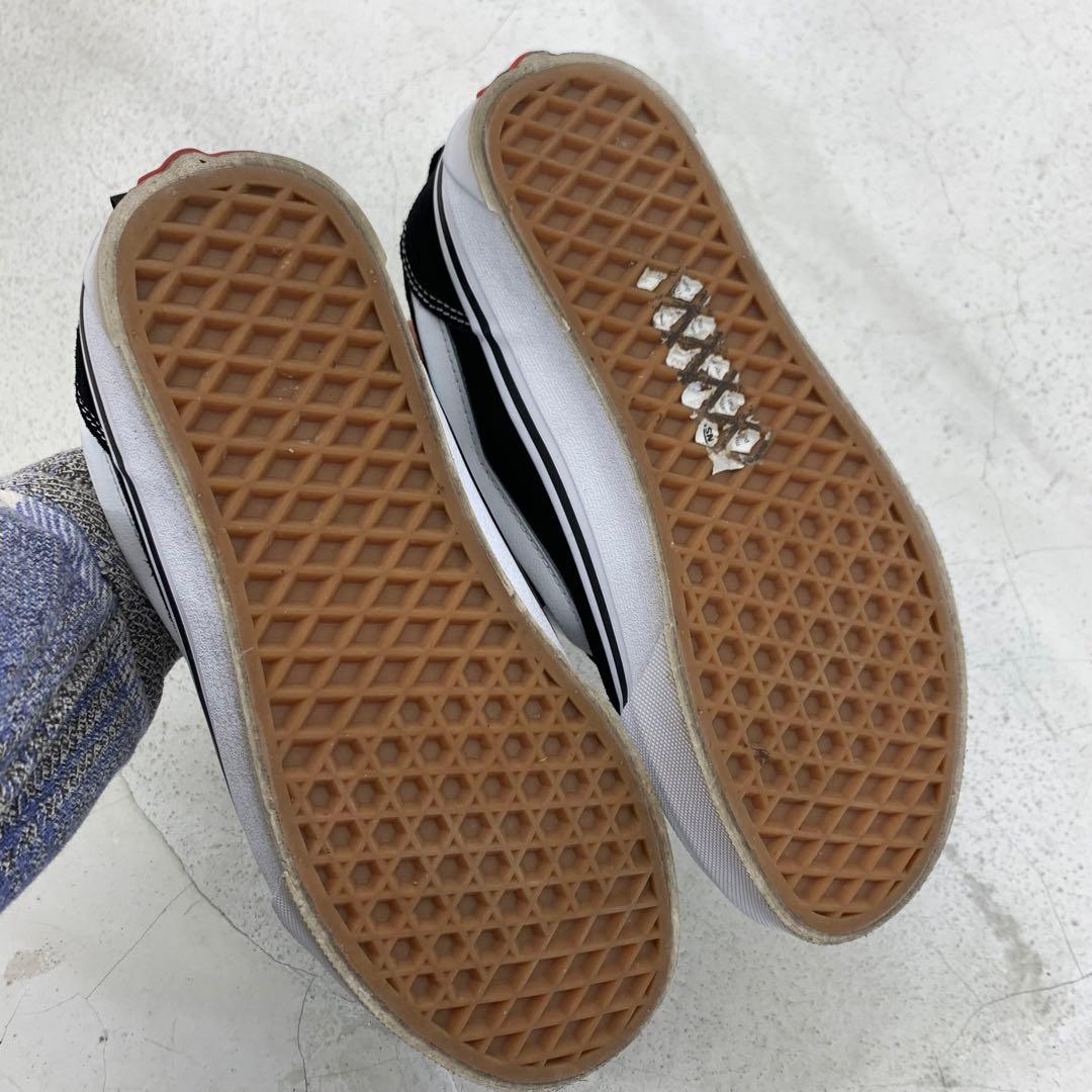 VANS KNU SKOOL Suede Black/Whiteブラックホワイト