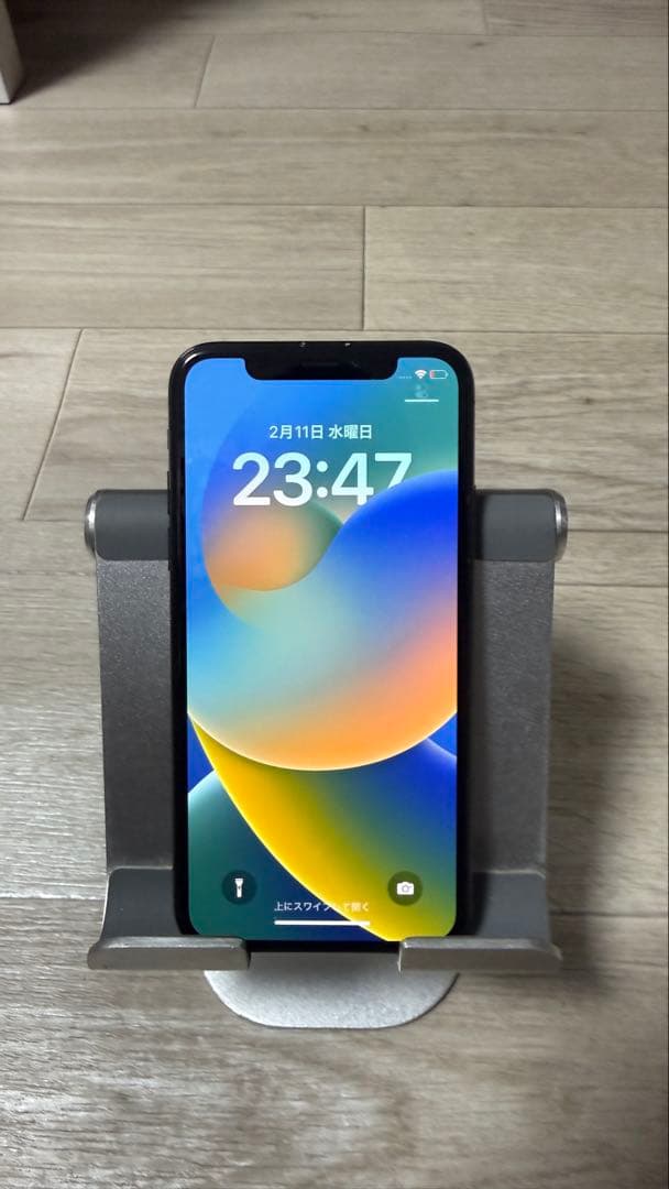 Apple iPhone X スペースグレー 本体 256GB