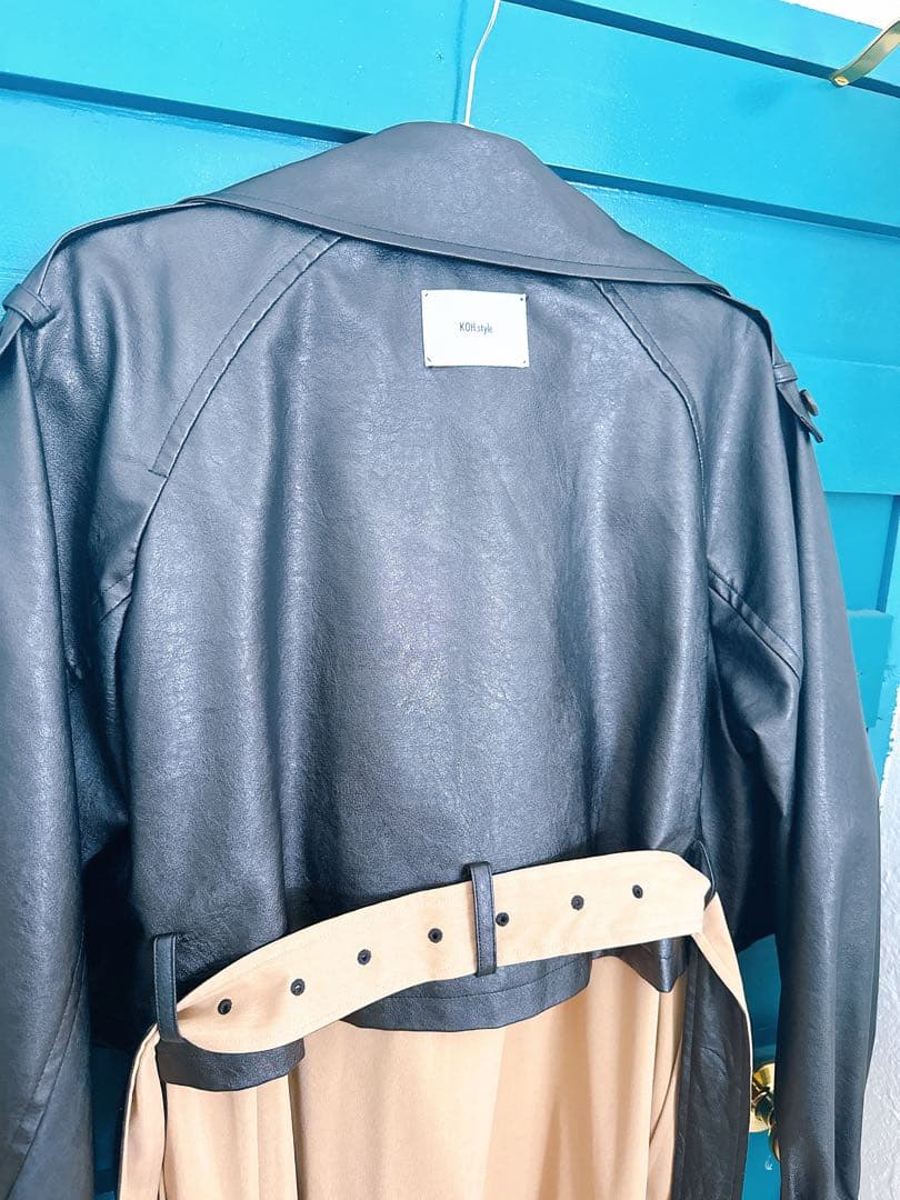 KOHstyle トレンチコート 4way(トレンチ、ジレ、クロップドジャケ)