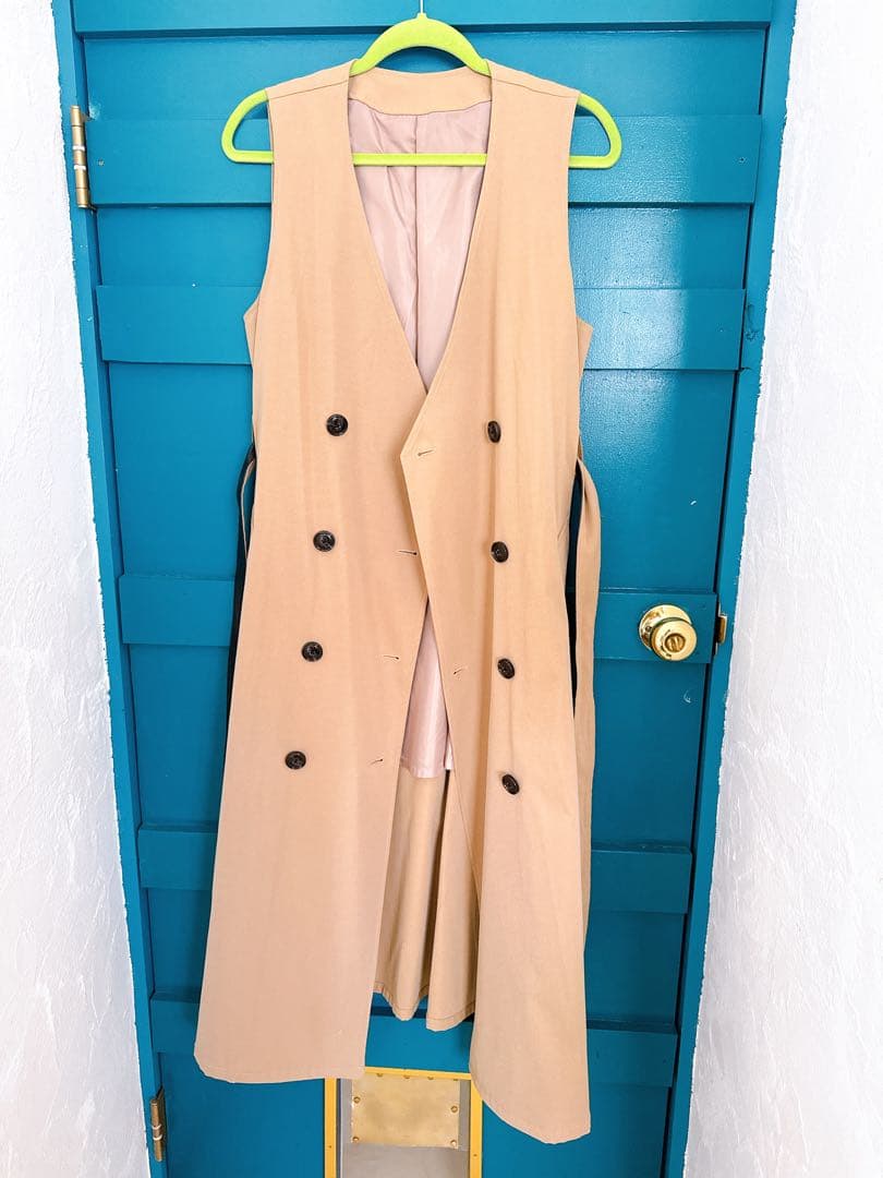 KOHstyle トレンチコート 4way(トレンチ、ジレ、クロップドジャケ)