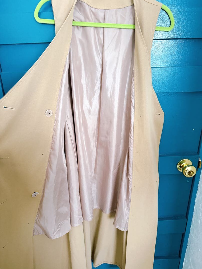 KOHstyle トレンチコート 4way(トレンチ、ジレ、クロップドジャケ)