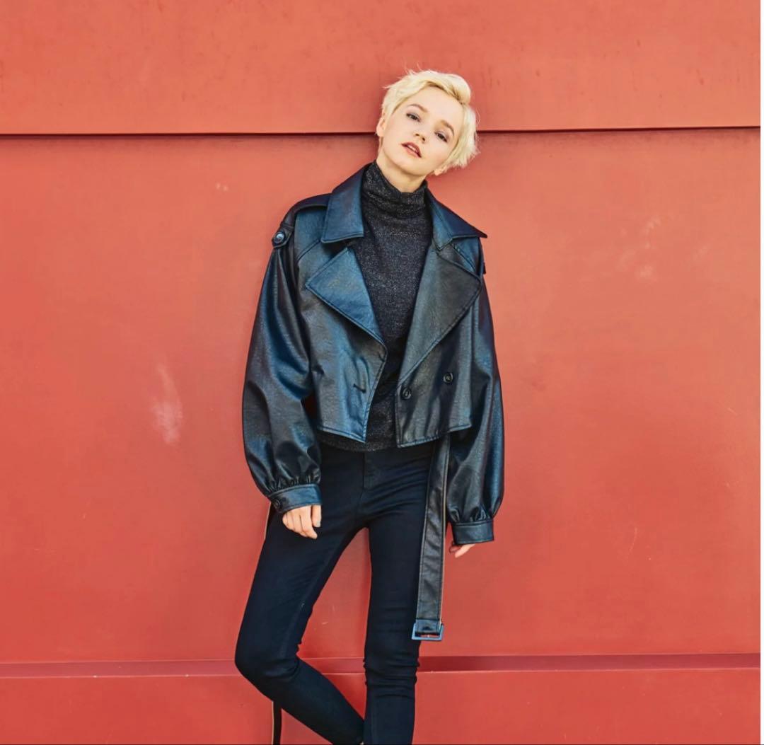 KOHstyle トレンチコート 4way(トレンチ、ジレ、クロップドジャケ)