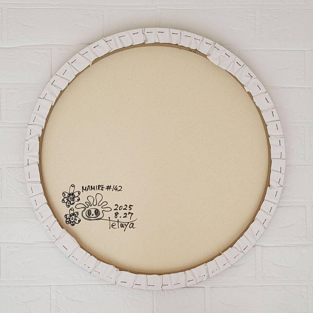 ★鈴木哲也★丸50(500×500mm)アクリル原画1点物★送料無料#142