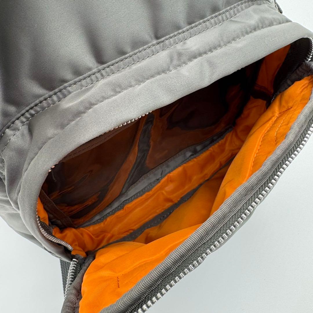 極美品✨ポーター リュック タンカー シルバーグレー ナイロン