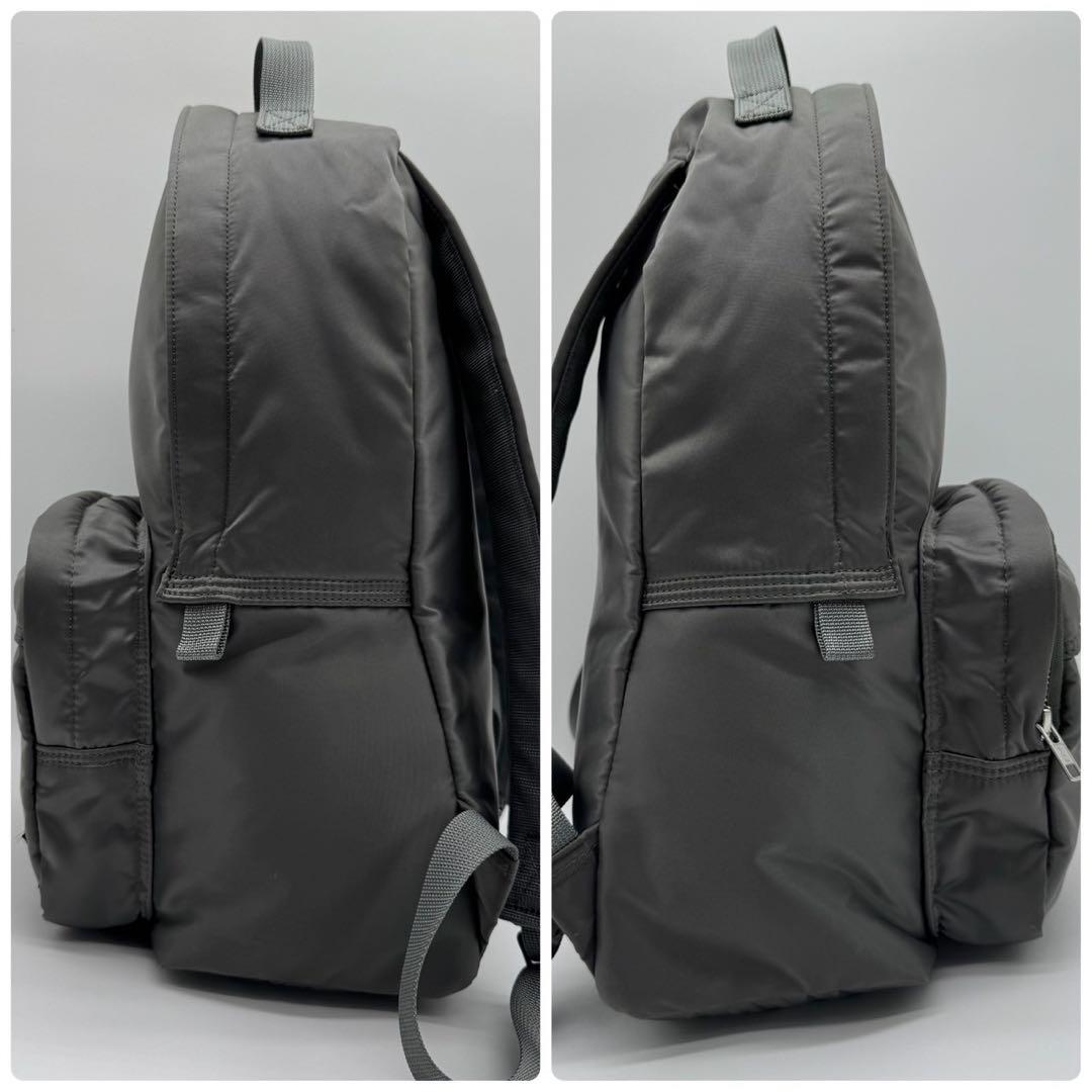 極美品✨ポーター リュック タンカー シルバーグレー ナイロン