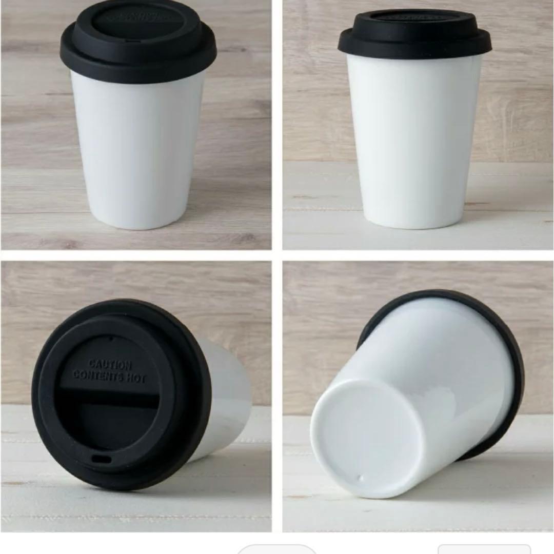 ホワイトタンブラー 蓋シリコン Lサイズ11個セット