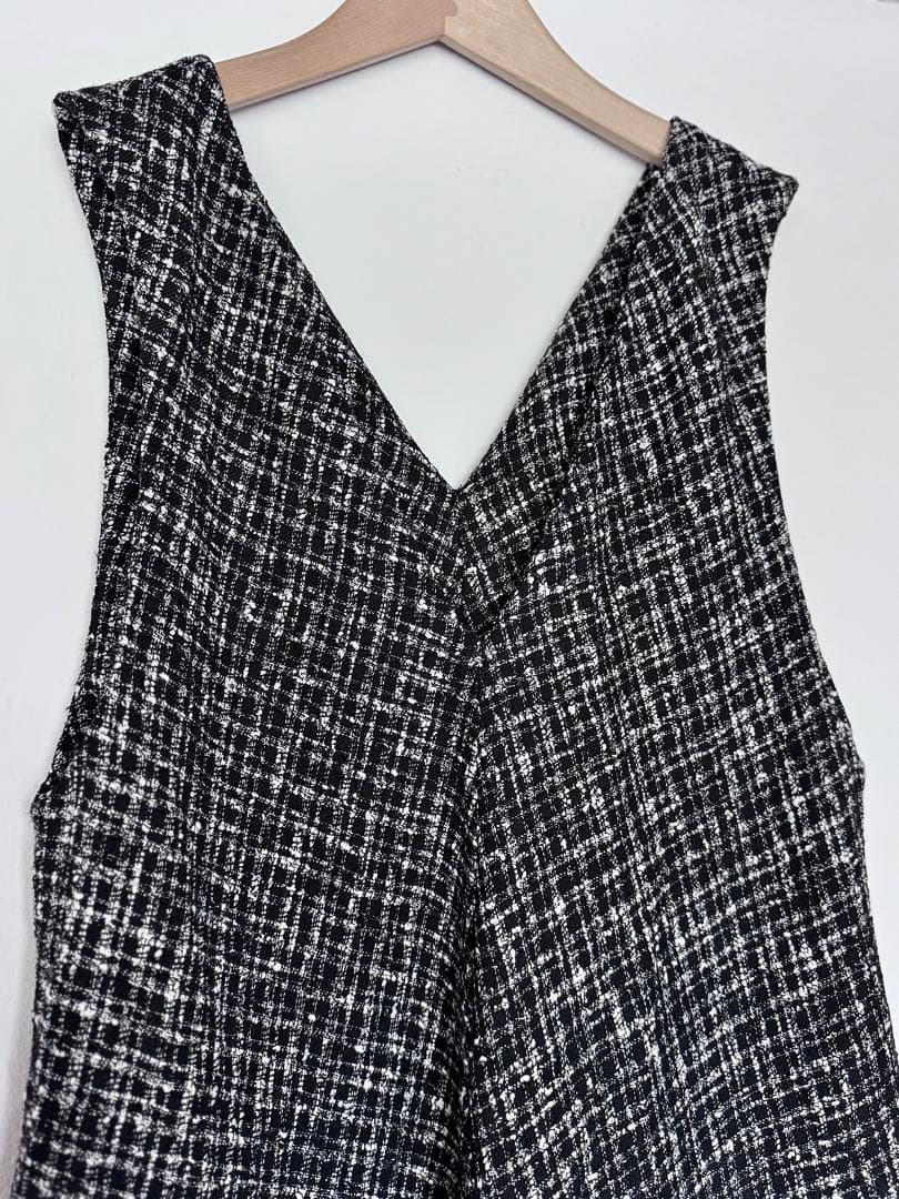 BEARDSLEY ⭐︎ビアズリー ツィードフレアワンピース