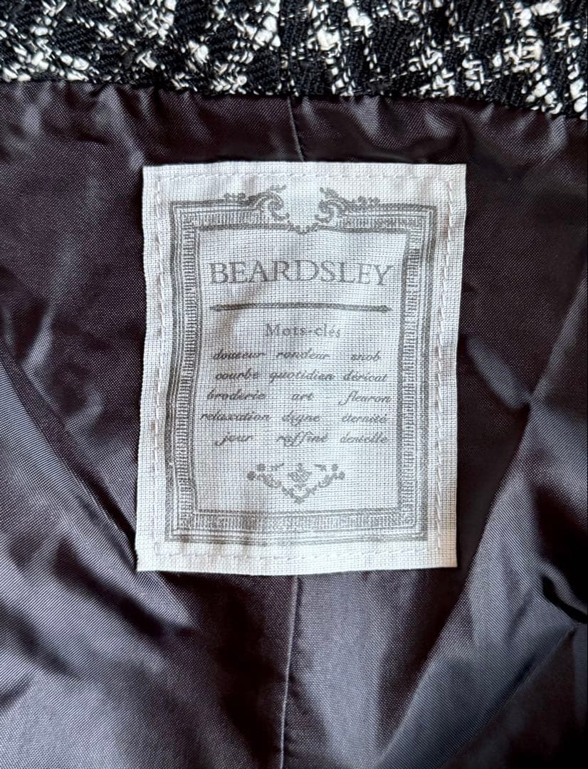 BEARDSLEY ⭐︎ビアズリー ツィードフレアワンピース