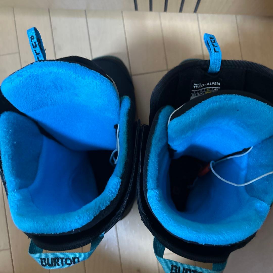 やまち　バートン　スノーボードブーツ ブラック/ブルー