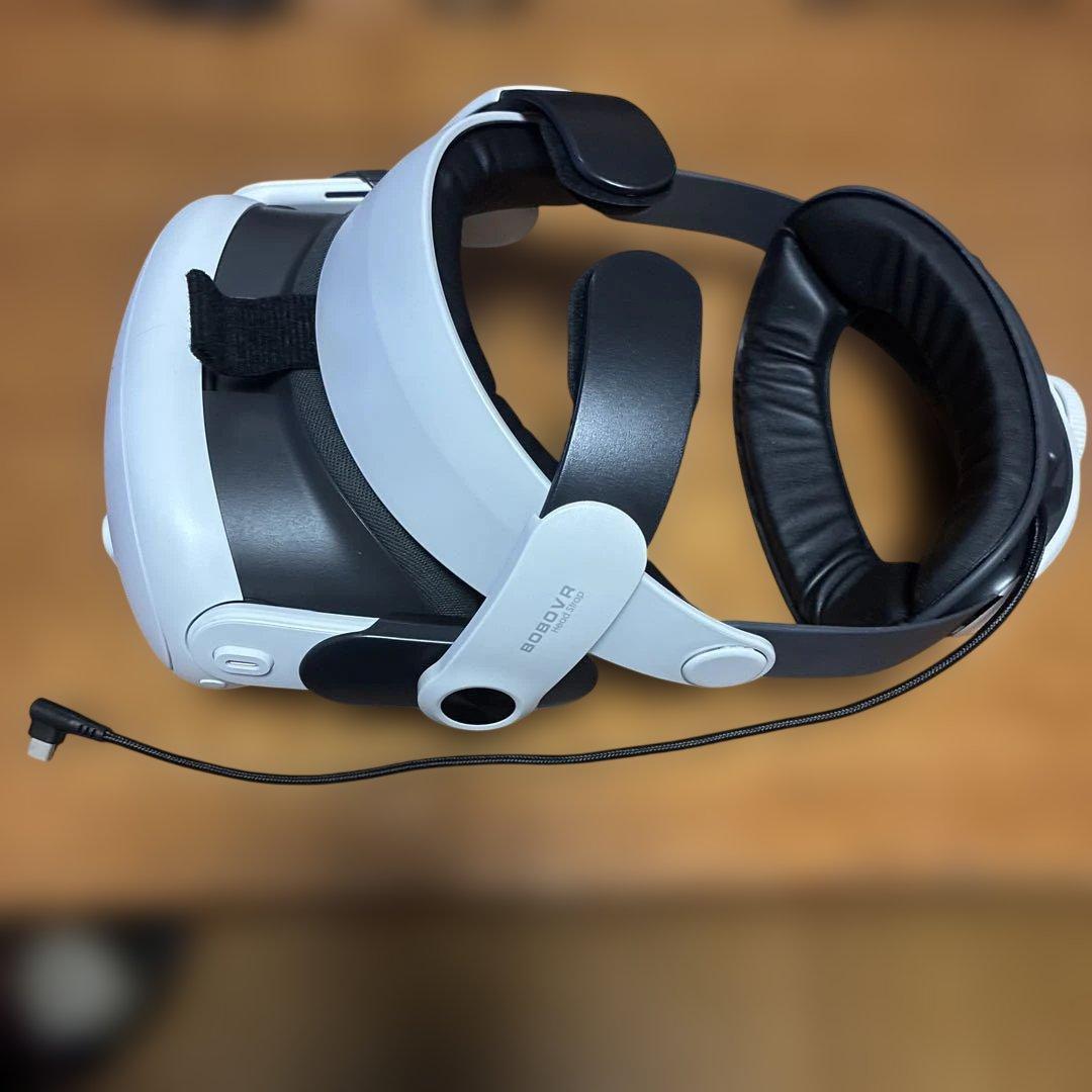 メタクエスト3 128GB 美品 ヘッドストラップ付き