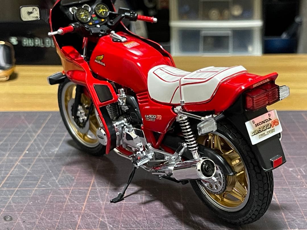 ま*い様 1/12 タミヤ製・CB900FII完成品