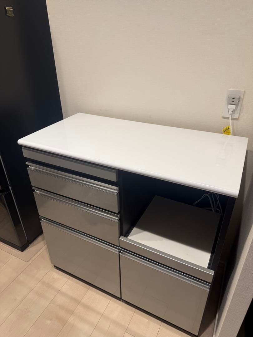 お値引き交渉あり　大川家具　キッチンボード　カップボード