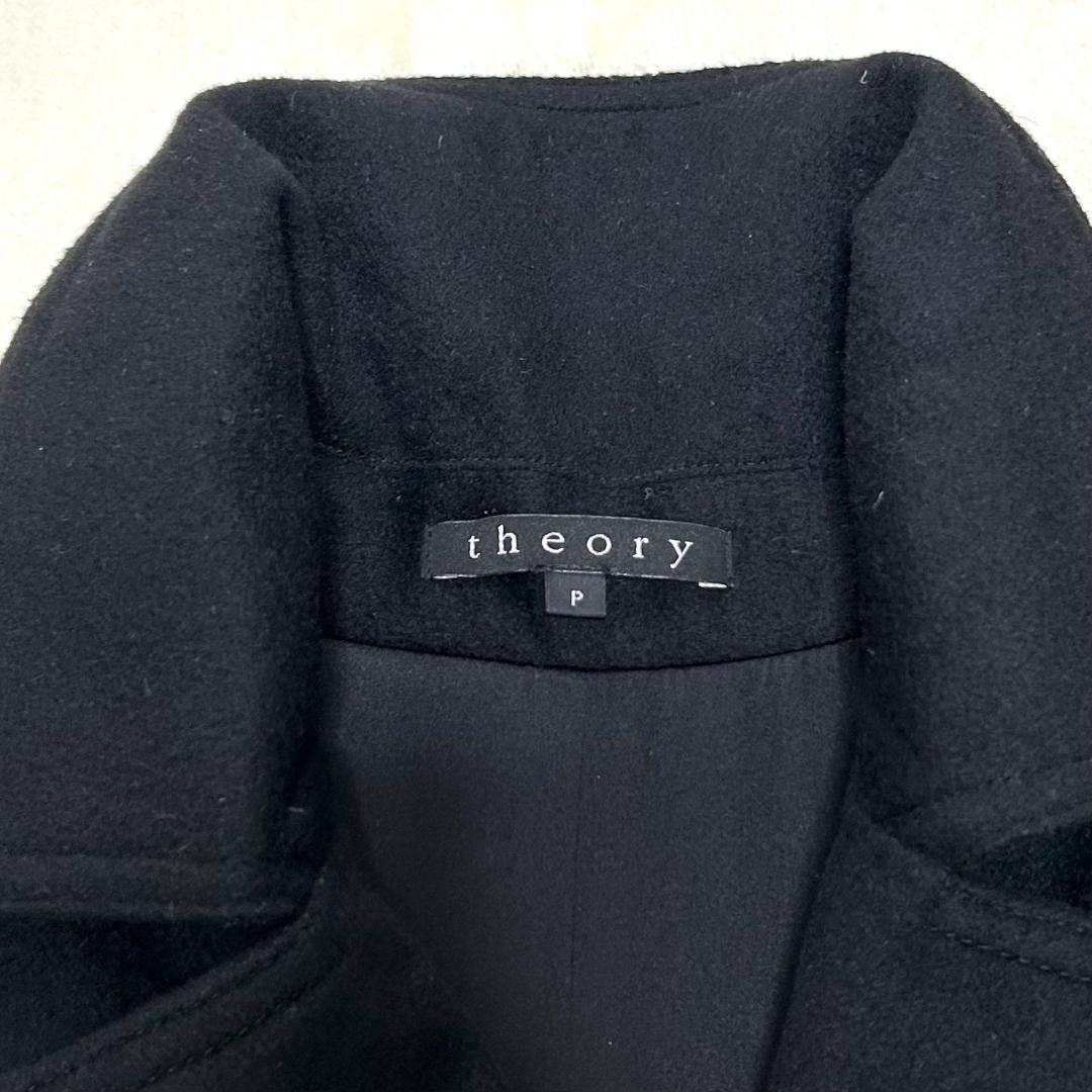 美品✨ セオリー　トレンチコート　カシミヤ100％　シルク　ダブル