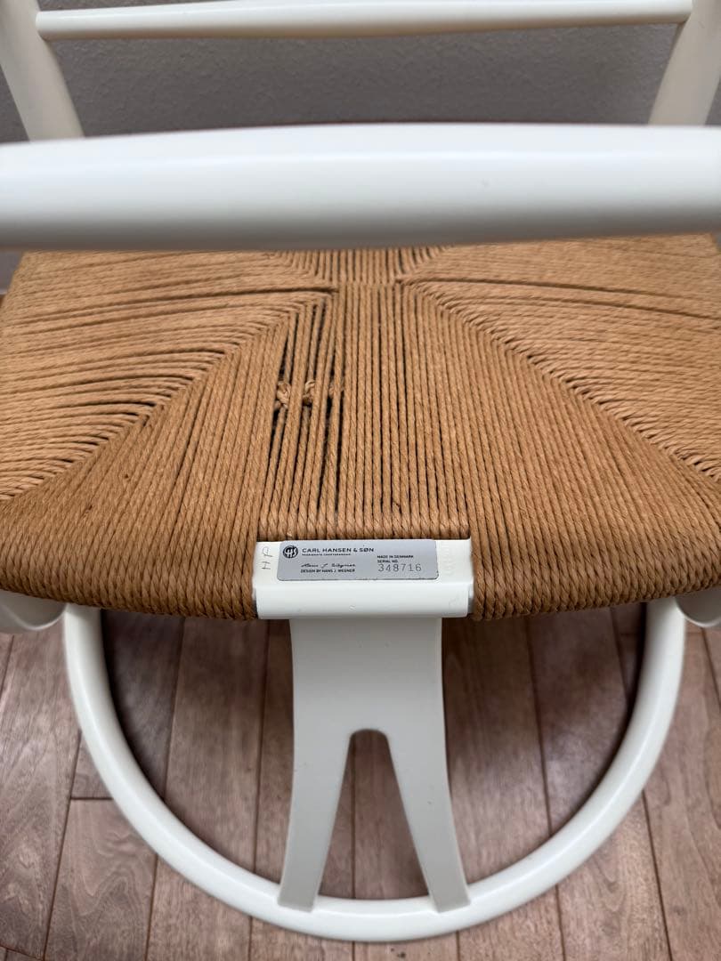 【正規品】 Yチェア カールハンセン ホワイト 本物保証　（348716）