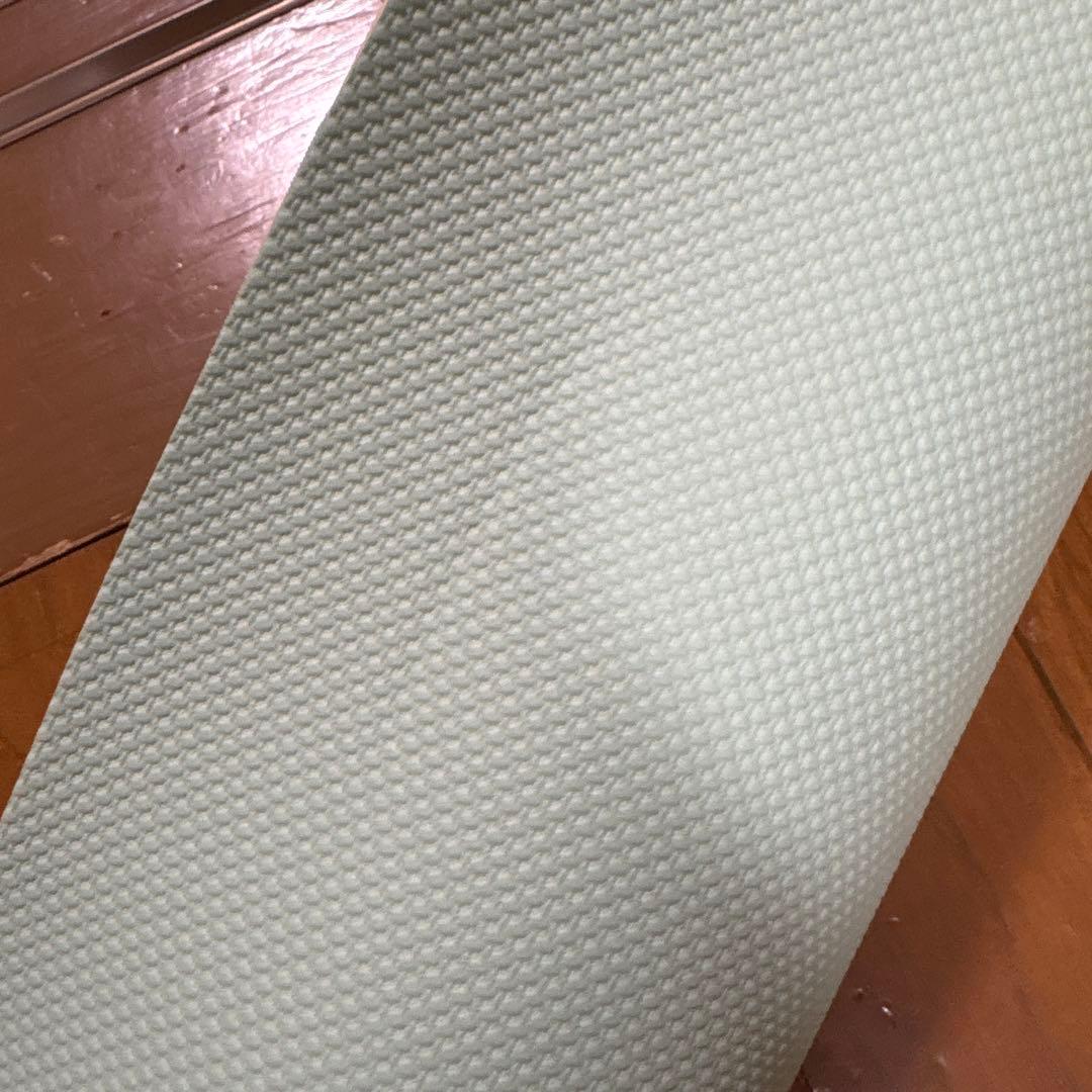 SUKALA リバーシブルヨガマット4mm レモンライム×アクア ケース付