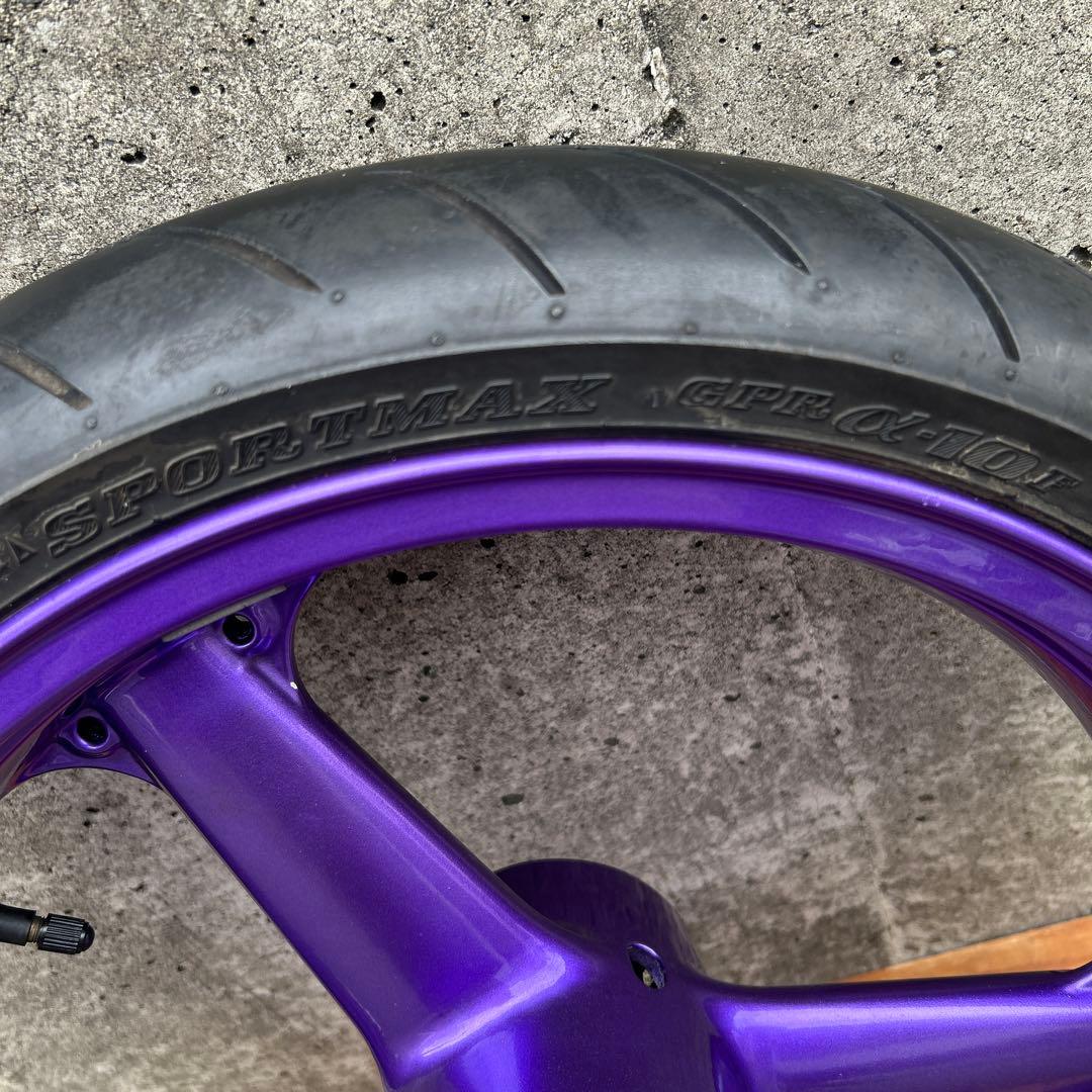 ZXR400 フロントホイール