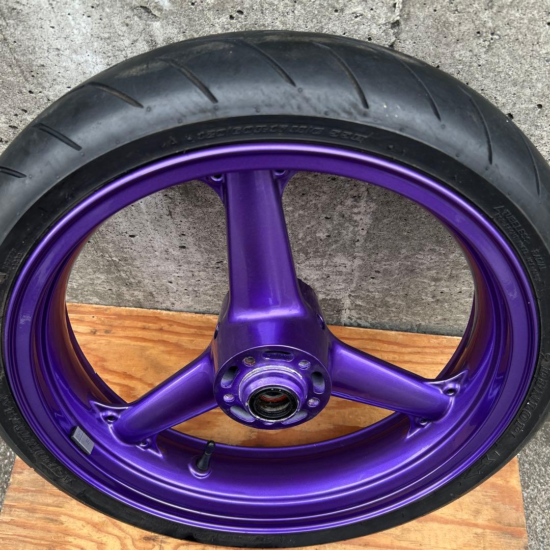 ZXR400 フロントホイール