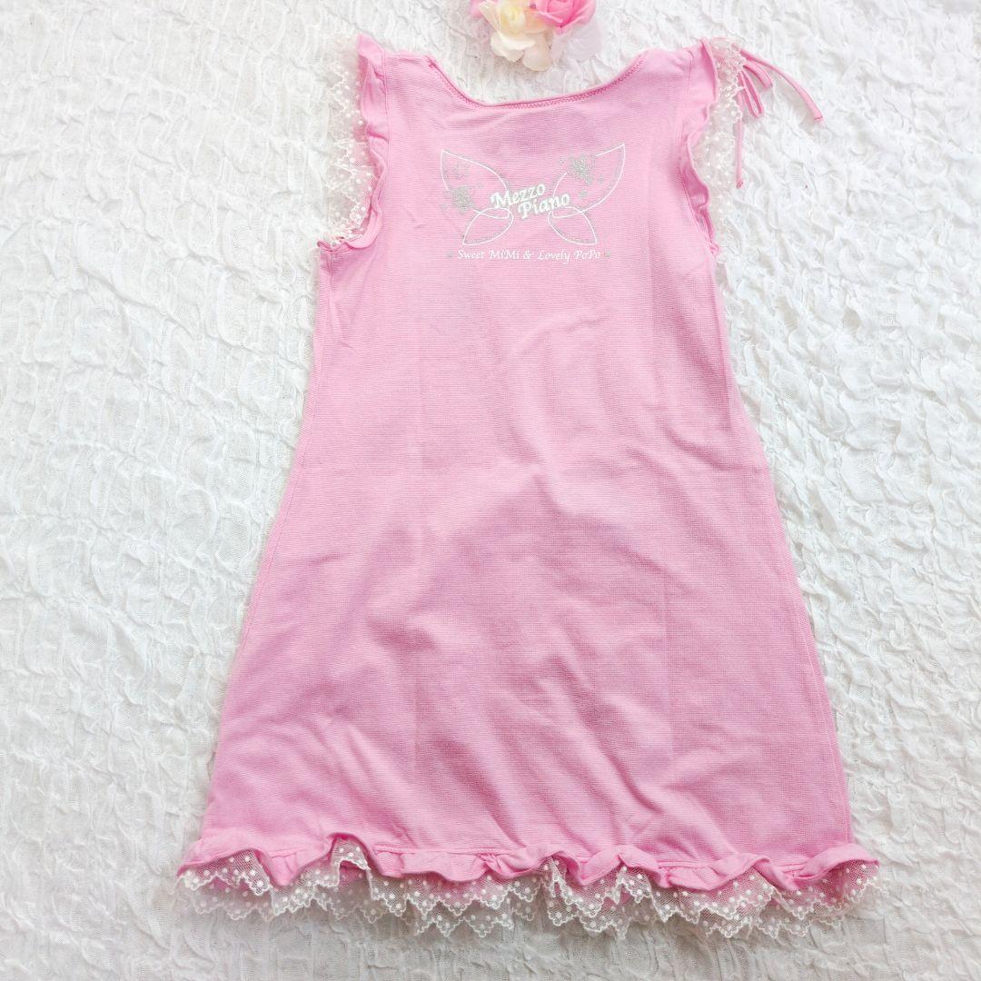 メゾピアノ　平成レトロ　ワンピース　ミミポポ　y2k　フェアリーグランジ