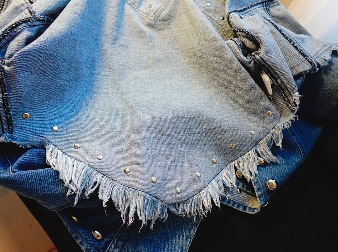 PONY STONE デニムジャケット　ハート