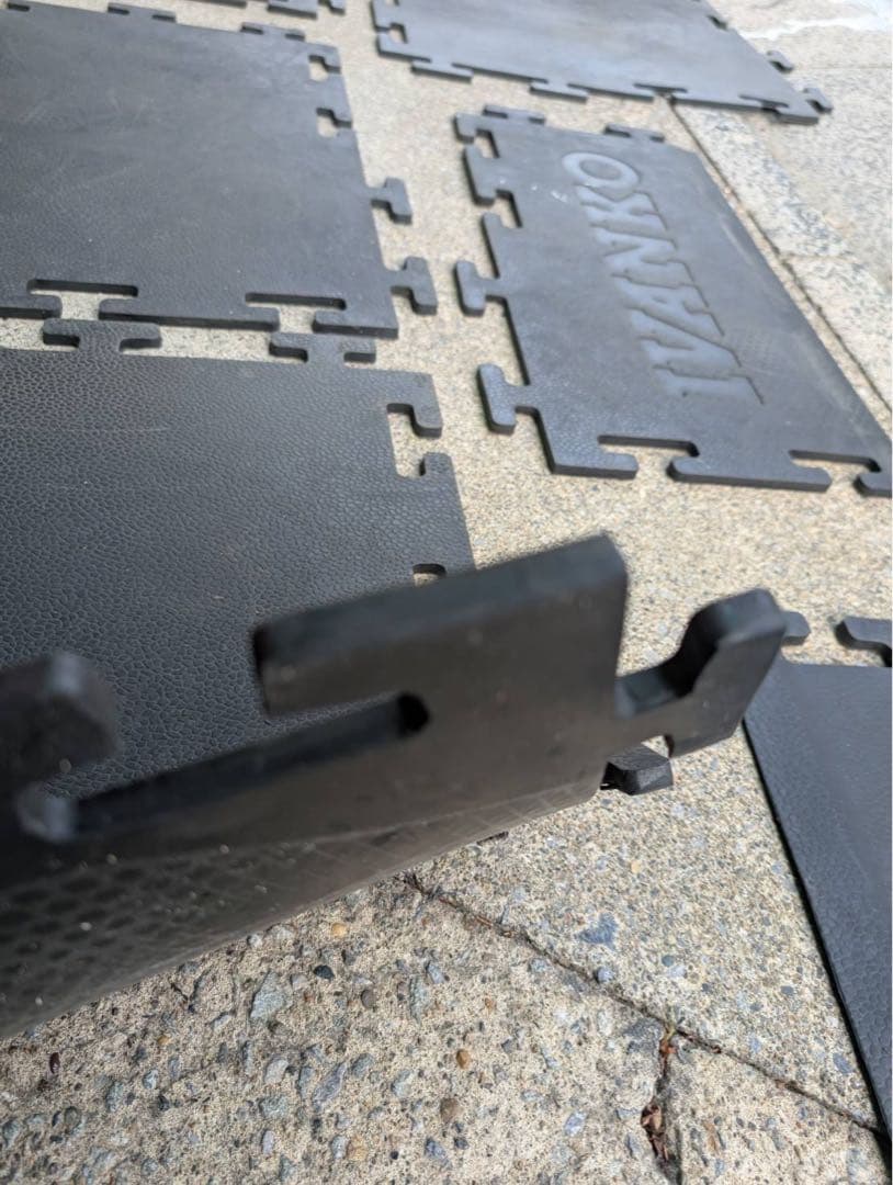 【リユース品】IVANKO イヴァンコ　ラバーマット　インターロック式マット