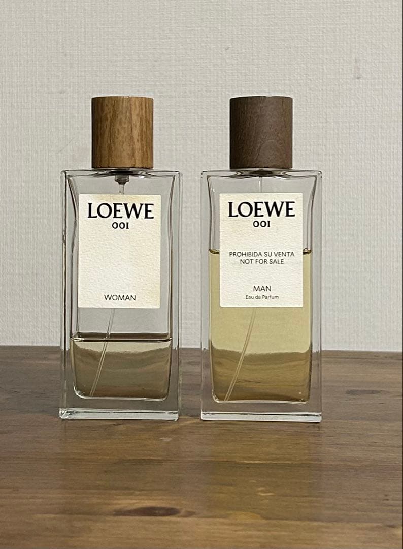 ロエベ　001 MAN WOMAN オードパルファン　ペア100ml