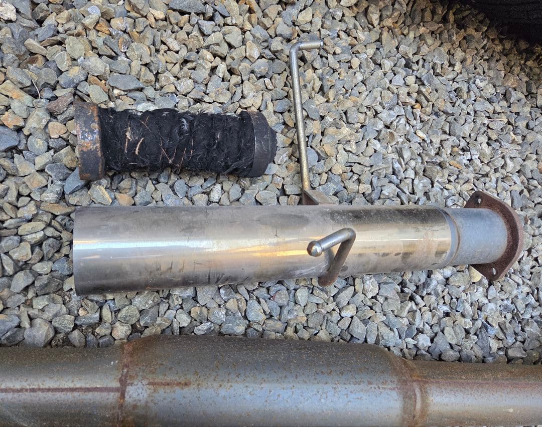 s14　シルビア　外品マフラー