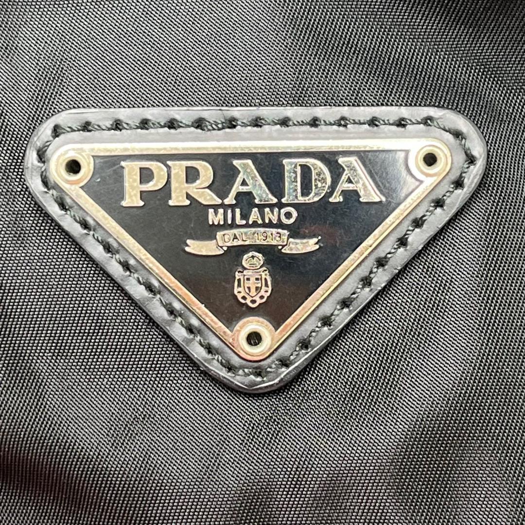 極美品✨PRADA プラダ　ナイロン ショルダーバッグ　三角プレート　白タグあり