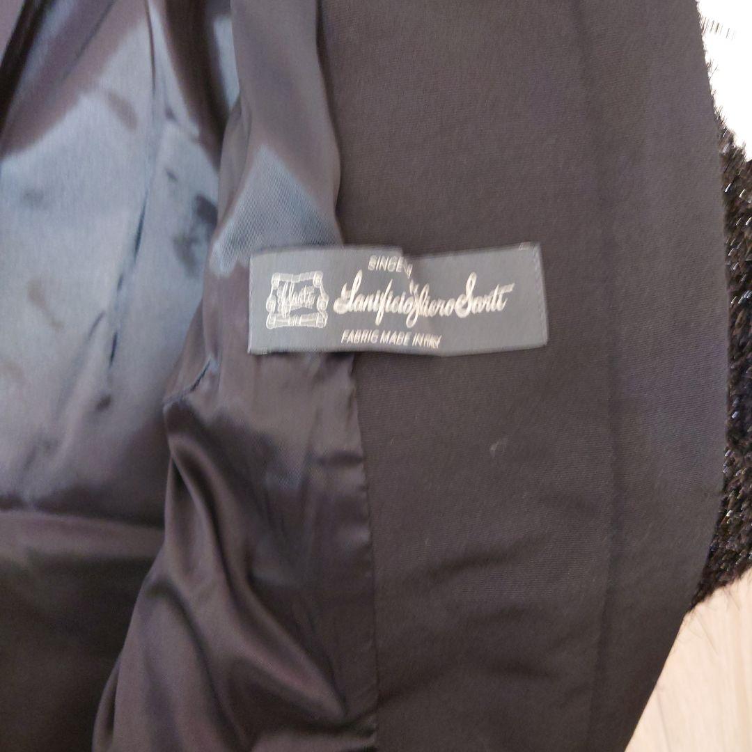 Grace Class ブラック ノーカラージャケット 38