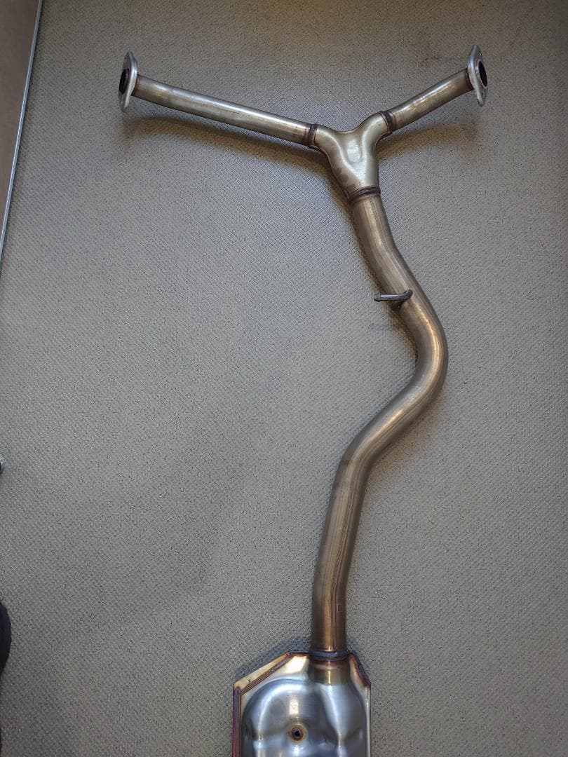 スバル純正 VAB WRX STI マフラー 中間パイプ+リアピース 屋内保管