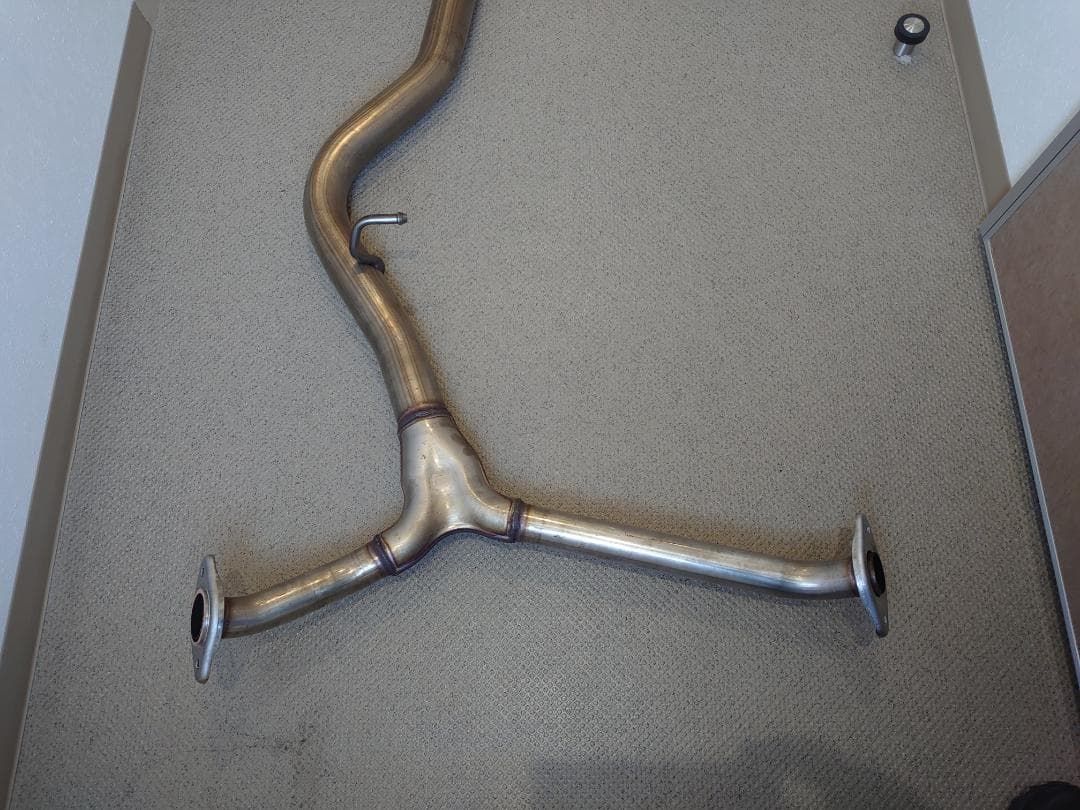 スバル純正 VAB WRX STI マフラー 中間パイプ+リアピース 屋内保管