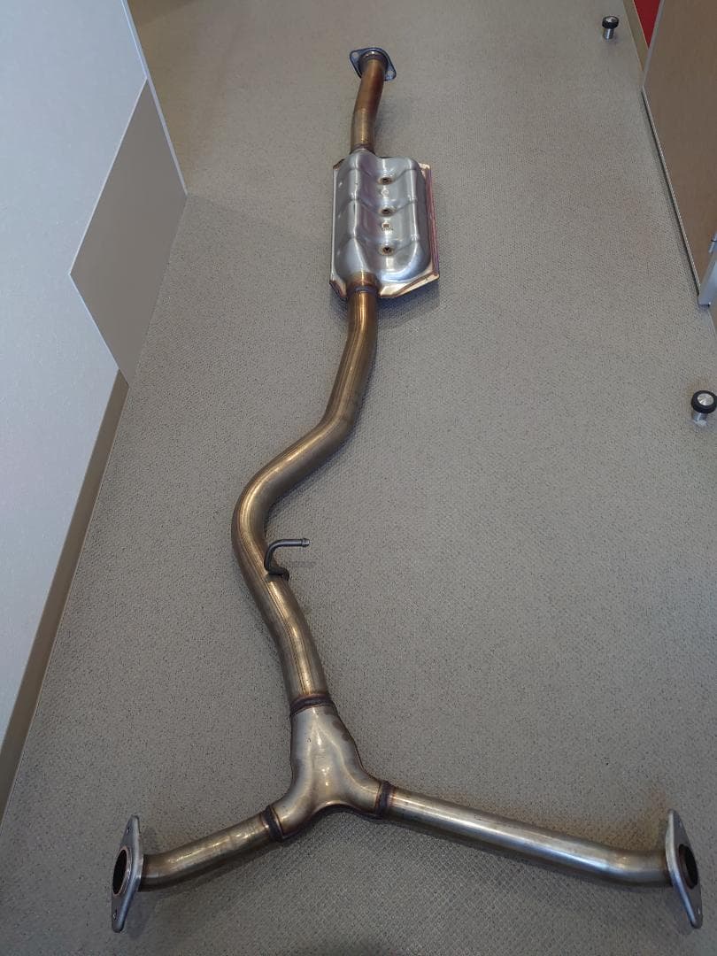 スバル純正 VAB WRX STI マフラー 中間パイプ+リアピース 屋内保管