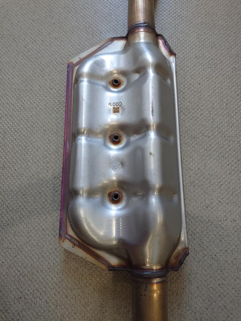 スバル純正 VAB WRX STI マフラー 中間パイプ+リアピース 屋内保管