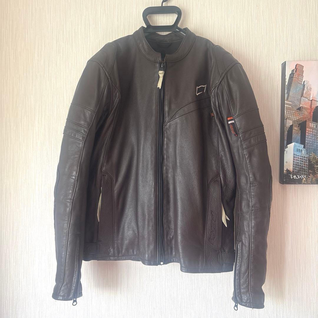 HYOD ブラウンレザージャケット Lサイズ