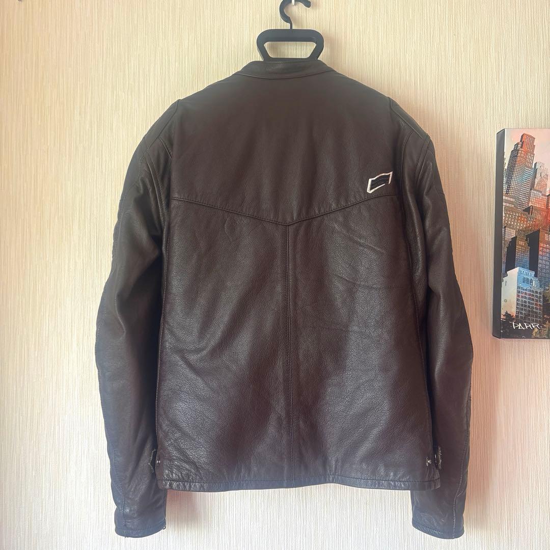 HYOD ブラウンレザージャケット Lサイズ
