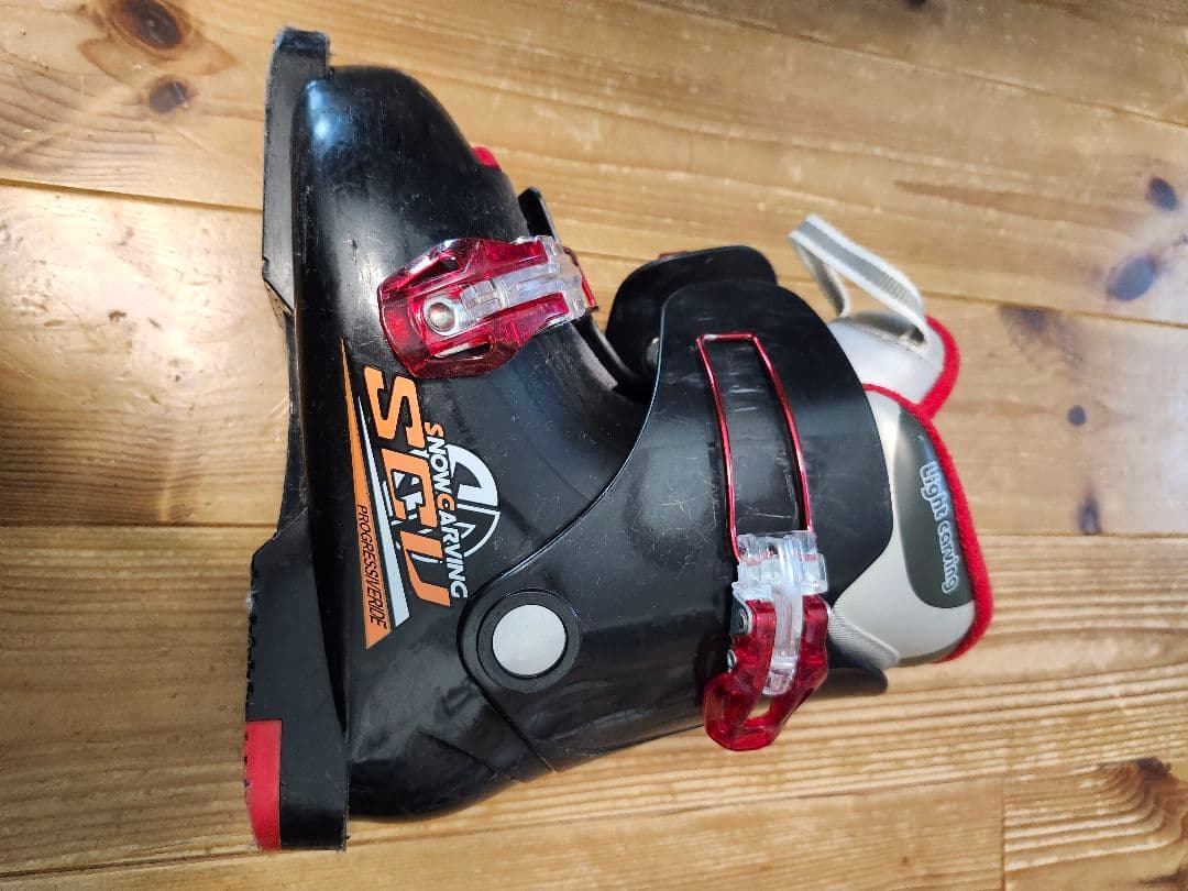 ジュニアスキーセット 板120cm ブーツ21cm ストック95cm