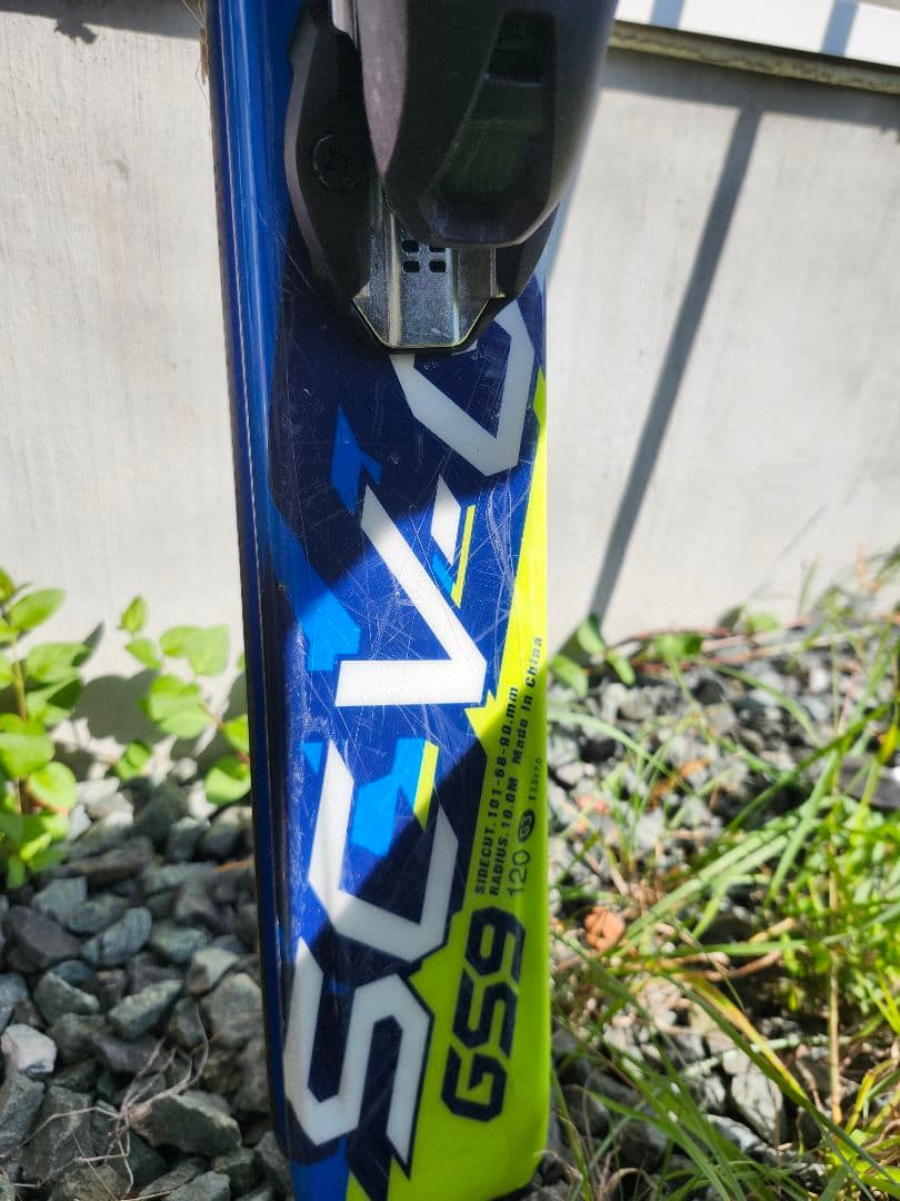 ジュニアスキーセット 板120cm ブーツ21cm ストック95cm